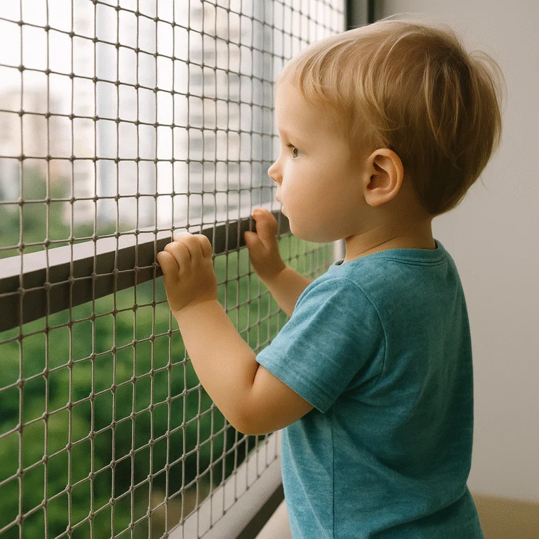 Child safety nets installation project