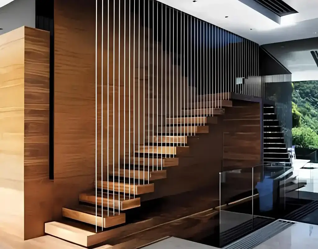 Staircase safety grill